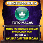 Prediksi Macau 00.00 WIB Sabtu 23 Maret 2024. Prediksi Macau jitu merupakan salah satu metode/cara untuk mendapatkan bocoran angka hari ini