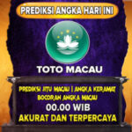 Prediksi Macau 00.00 WIB Selasa 28 Mei 2024. Prediksi Macau jitu merupakan salah satu metode/cara untuk mendapatkan bocoran angka hari ini